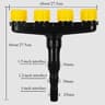Adjustable Multi Head Garden Sprinkler Nozzle For Wide And Gentle Irrigation 1