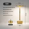 Rechargeable Retro Touch Table Lamp With Stepless Dimming And Cordless Ambience 2