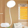 Rechargeable Clip Desk Lamp With Touch Control And Three Dimming Modes 0