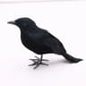 Realistic Black Crow Decorations For Haunted Halloween Parties And Gothic Displays 1