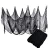 Black Gauze Spider Web Halloween Decoration 1