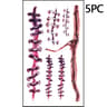 Realistic Bloody Scar Temporary Tattoos 5