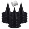 Floating Black Witch Hat Halloween Decorations 6