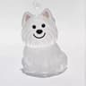 Transparent Pet Hair Memorial Keychain 9