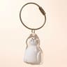 Transparent Pet Hair Memorial Keychain 5