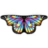 Colorful Butterfly Wings Cape Fairy Costume For Girls Parties Dress Up And Gifts 2