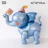 Wild Jungle Animal Birthday Banner And Swirl Decorations For Safari Parties 9