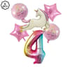 Magical Unicorn Party Banner And Standing Balloon For Dreamy Birthday Celebrations 4
