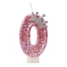 Pink Princess Crown Number Candle Makes Birthday Cakes Feel Truly Royal 1