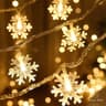 Snowflake LED String Lights Create Cozy Holiday Magic In Any Space 2