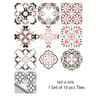 Retro Matte Tile Stickers For Easy Kitchen Bathroom Floor Home Makeovers 4