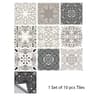 Retro Matte Tile Stickers For Easy Kitchen Bathroom Floor Home Makeovers 22