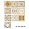 Retro Matte Tile Stickers For Easy Kitchen Bathroom Floor Home Makeovers 16