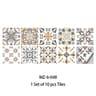 Blue Gray Matte Tile Stickers For Easy Kitchen And Floor Makeovers 10