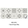 Blue Gray Matte Tile Stickers For Easy Kitchen And Floor Makeovers 11