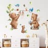 Cute Forest Animal Wall Stickers For Cozy Nursery Kids Room Decor 2