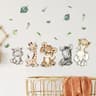 Cute Forest Animal Wall Stickers For Cozy Nursery Kids Room Decor 3