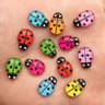 Mini Red Beetle Resin Cabochons For Scrapbooking Nail Art DIY Crafts 9