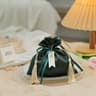 Velvet Pearl Drawstring Jewelry Gift Pouch For Elegant Wedding Party Packaging 3