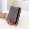Organized PU Leather Passport Wallet With Card Storage For Business Travel 1