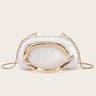 Elegant Gold Metal Evening Clutch Keeps Essentials Close For Special Occasions 1