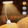 Rechargeable Clip On Book Light With Adjustable Three Color Reading Modes 3