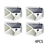 Solar Motion Sensor Wall Lights With 100 LEDs For Outdoor Security 3