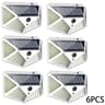 Solar Motion Sensor Wall Lights With 100 LEDs For Outdoor Security 4