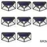 Solar Motion Sensor Wall Lights With 100 LEDs For Outdoor Security 15