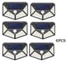 Solar Motion Sensor Wall Lights With 100 LEDs For Outdoor Security 13