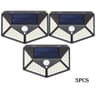 Solar Motion Sensor Wall Lights With 100 LEDs For Outdoor Security 10