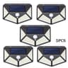 Solar Motion Sensor Wall Lights With 100 LEDs For Outdoor Security 12