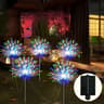 Solar Garden Lights Six Pack Eight Mode Waterproof Landscape Ambiance Lighting 1