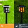 Solar Flickering Flame Torch Lights For Warm Outdoor Garden Path Ambiance 3