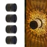 Solar Outdoor Wall Light Projects Elegant Patterns Across Gardens And Patios 12
