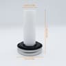 Solar Mason Jar Flame Lantern Adds Warm Glow To Gardens Patios 1