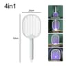 Rechargeable Foldable Mosquito Swatter With UV Trap For Easy Pest Control 2