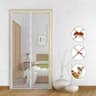Auto Closing Magnetic Mosquito Screen Door Curtain For Fresh Air Protection 1