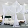 Floor To Ceiling Quadrangle Mosquito Net With Double Opening Bed Protection 2
