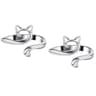 Adjustable Yarn Guide Finger Rings For Smoother Crochet Knitting Control 2