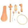 Rotating Wooden Embroidery Stand For Easy Hands Free Needlework Projects 2