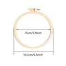 Adjustable Round Embroidery Hoop For Smooth Cross Stitch And Needlework Projects 4