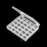 Clear 25 Slot Sewing Bobbin Storage Box For Organized Thread Supplies 1
