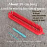 Rectangular Knitting Loom Tool For Easy Scarf Shawl Sweater Crafting Projects 1