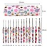 Multicolor Crochet Hook Set For Comfortable Knitting Weaving Yarn Craft Projects 16