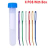 Aluminum Bent Tip Tapestry Needles For Easy Yarn Finishing Sewing Projects 1