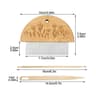 Wooden Tapestry Weaving Loom Kit For Creative Fiber Art Craft Projects 2