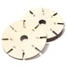 Five Piece Wooden Kumihimo Braiding Disk Set For Easy Bracelets Crafting 2