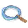 Colorful Faceted Crystal Bead Bracelet For Effortless Everyday Matching Couple Style 6