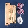 Mini Wooden Weaving Loom Kit For Creative Tapestry And Decor Projects 1